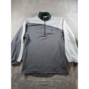 Vintage Jordan Quarter Zip Mens M 20th Anniversary 85-05 Athleisure *Read